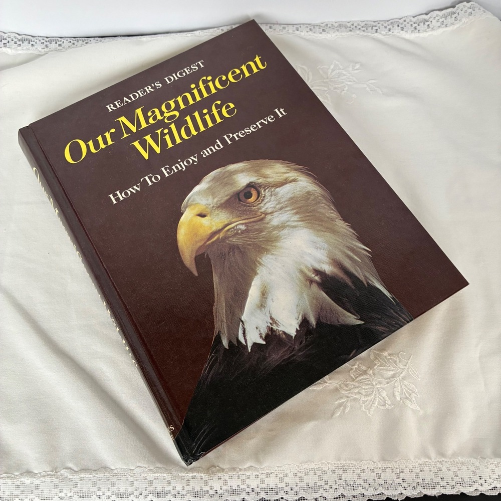 Reader's Digest Book Our Magnificent Wildlife 1975 Hardcover Vtg Nature Lover